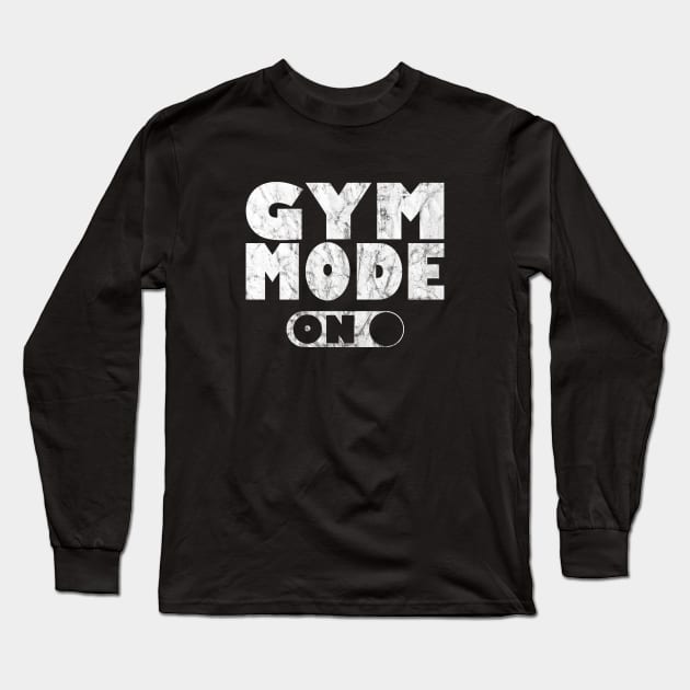 Gym Fitness Workout Training Quote Gift Long Sleeve T-Shirt by TheOutdoorPeople